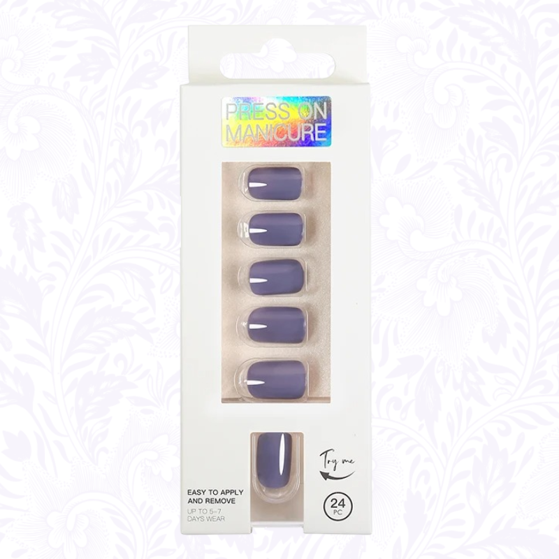 Faux Ongles Adhésifs 24 pièces